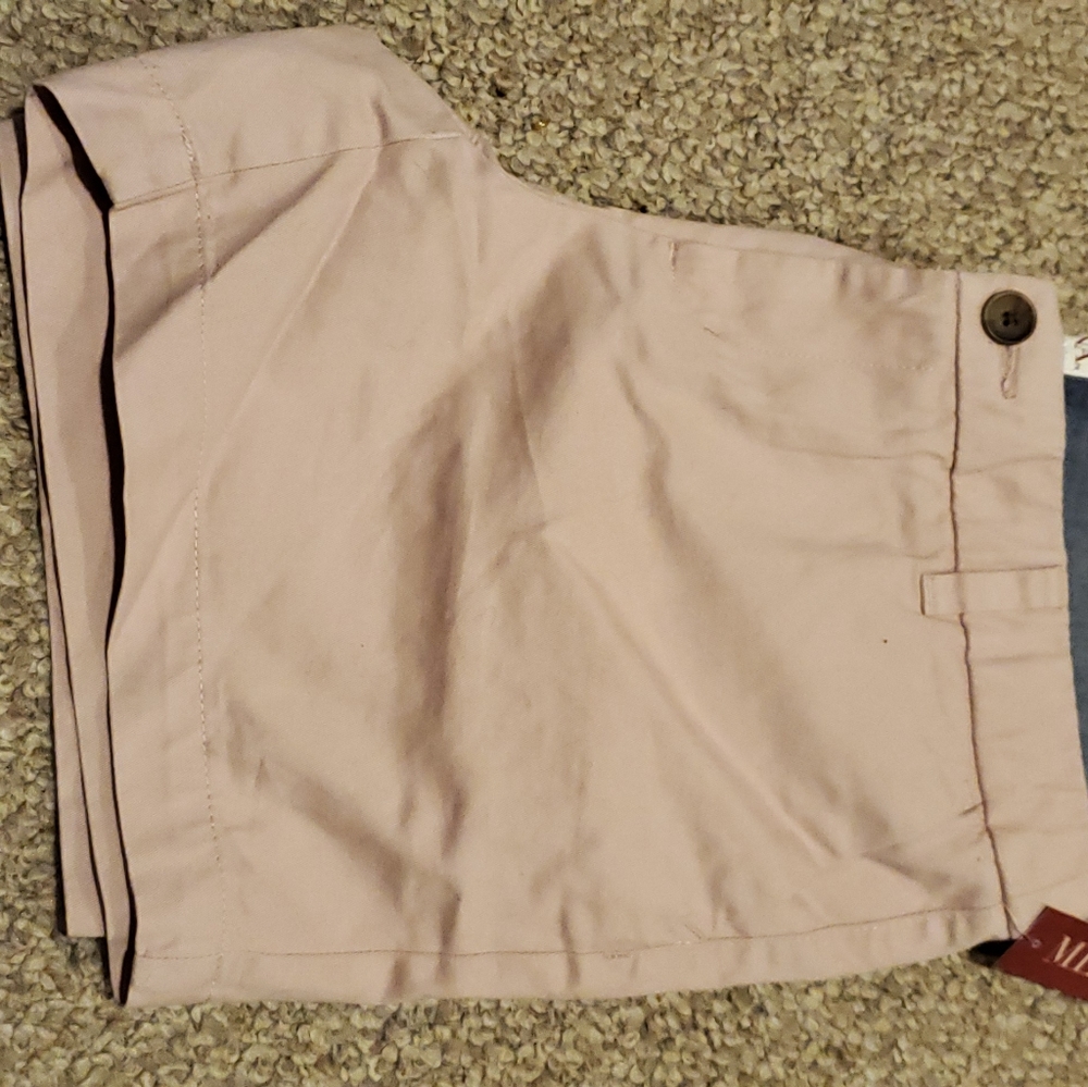 Light Pink Chino Shorts
